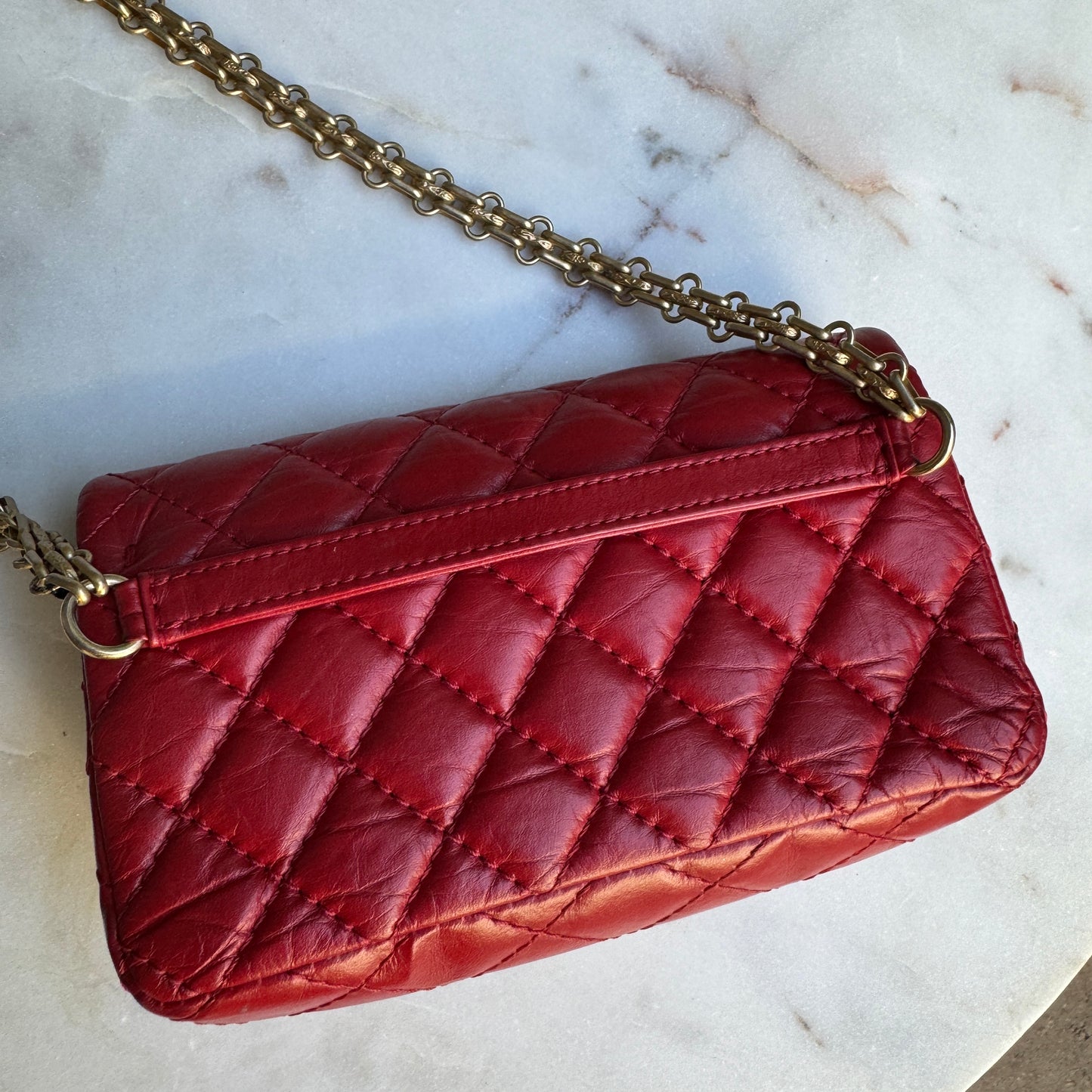 Chanel Reissue 2.55 Diamond Quilted Waist Bag