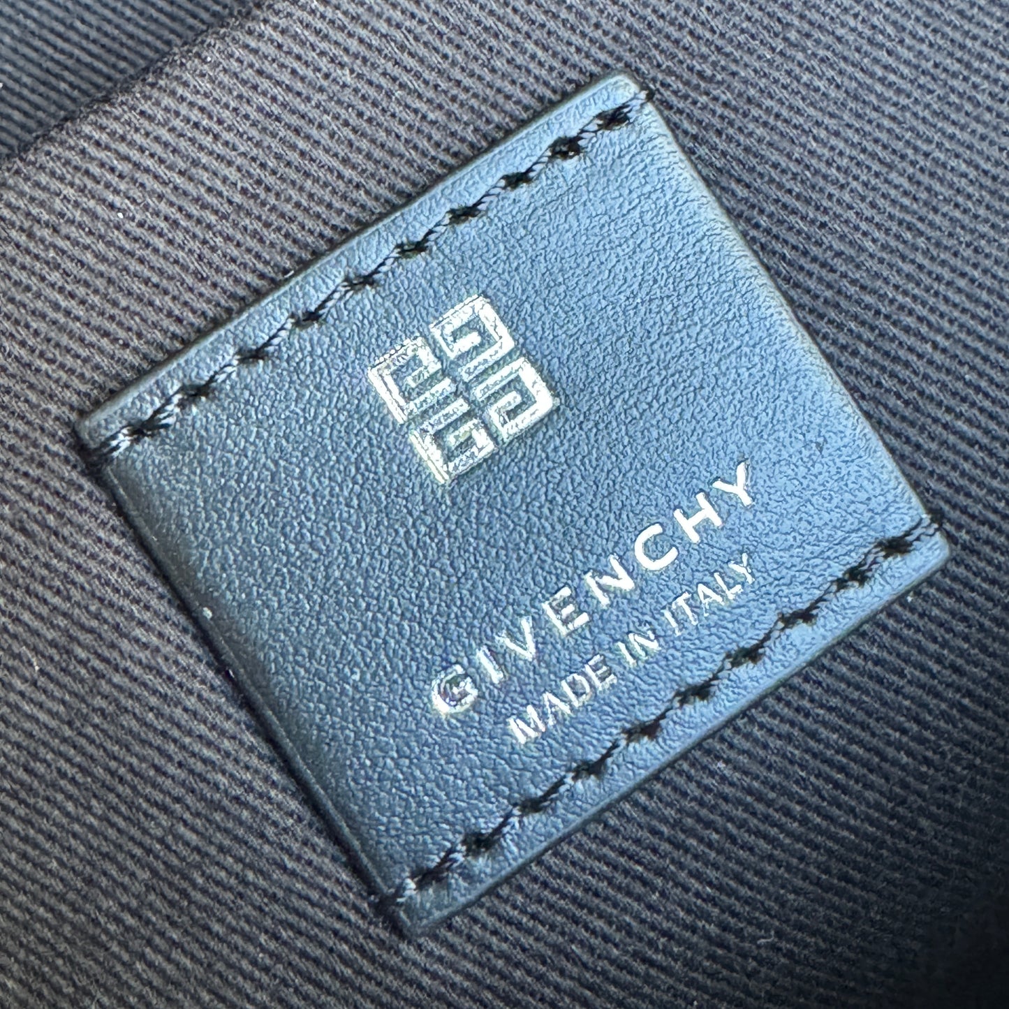 Givenchy Essential U Denim Monogram Bumbag