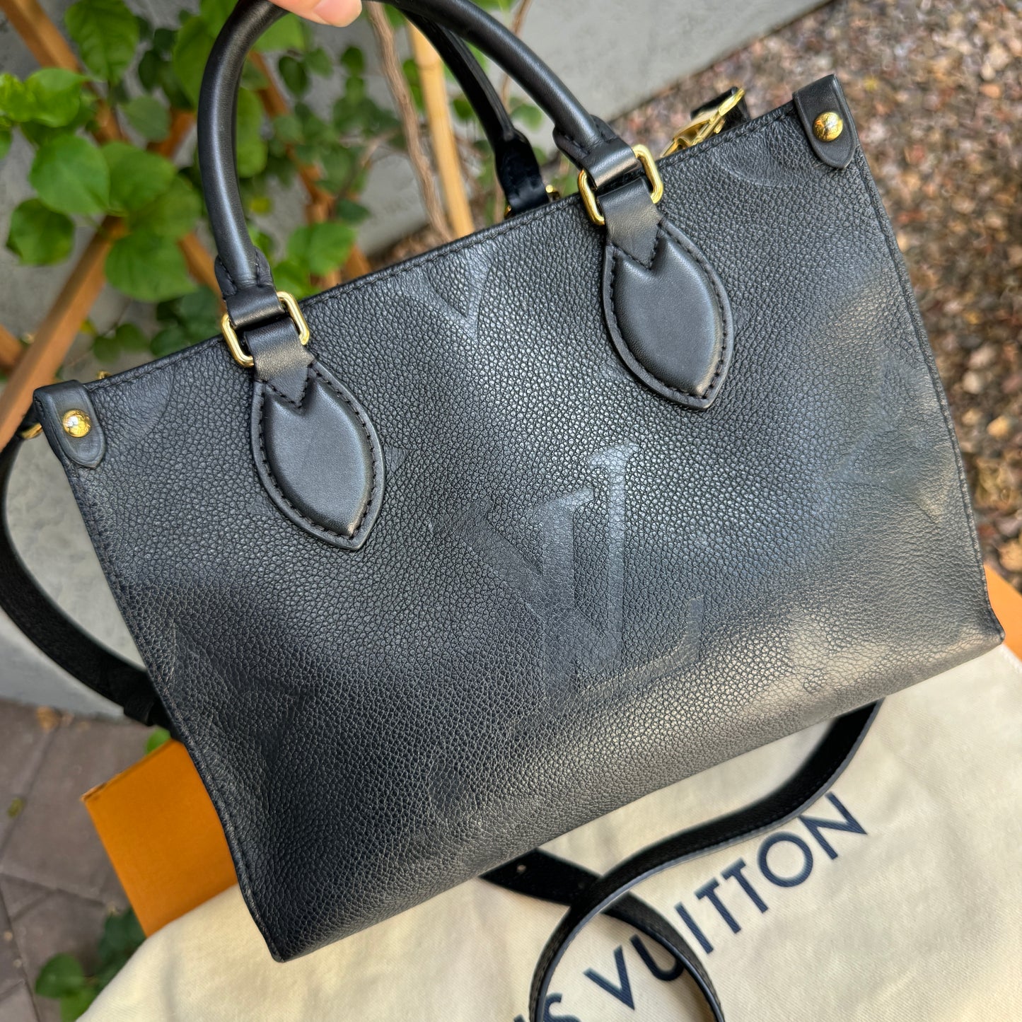 Louis Vuitton Giant Monogram Empreinte OnTheGo PM