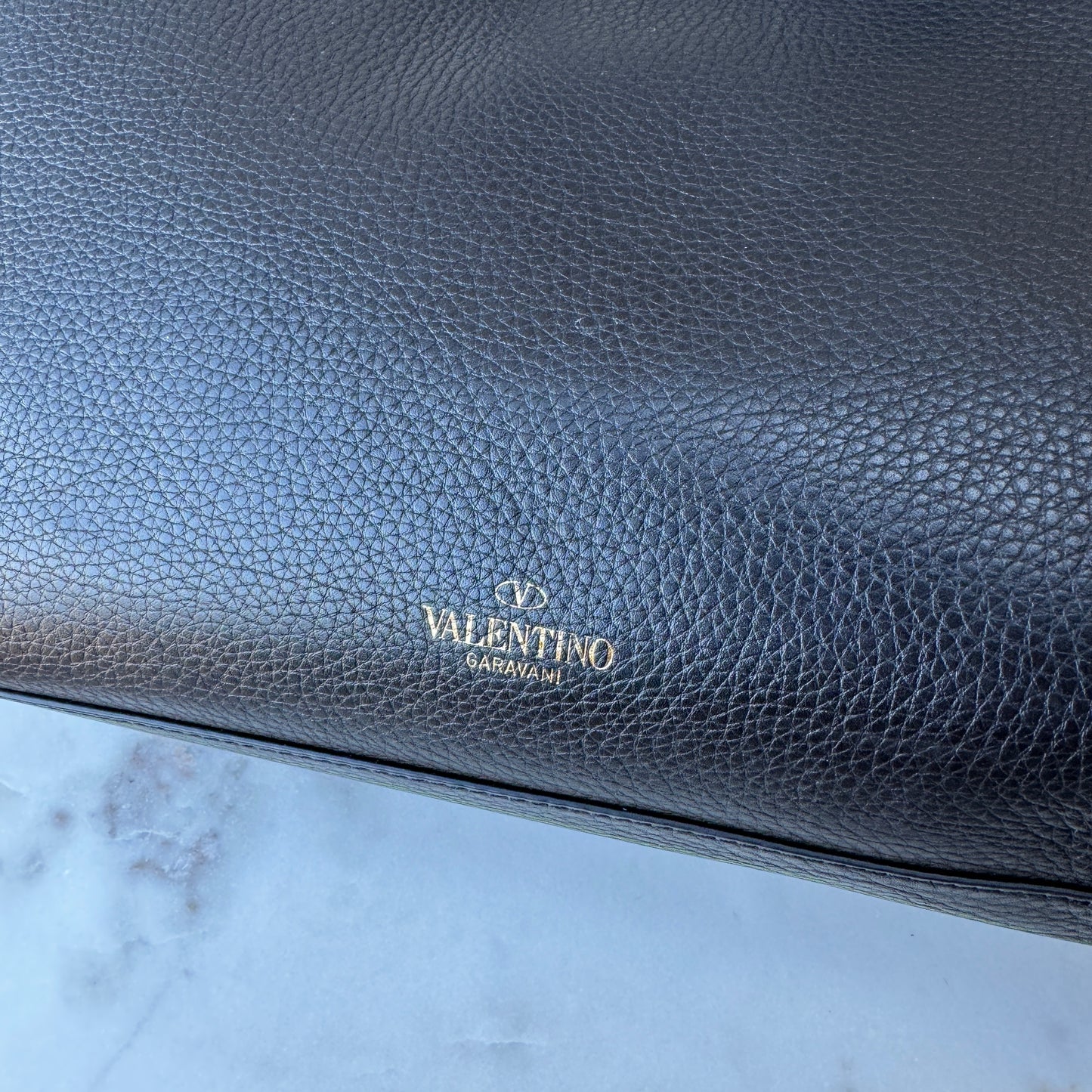 Valentino Garavani Rockstud Leather Tote