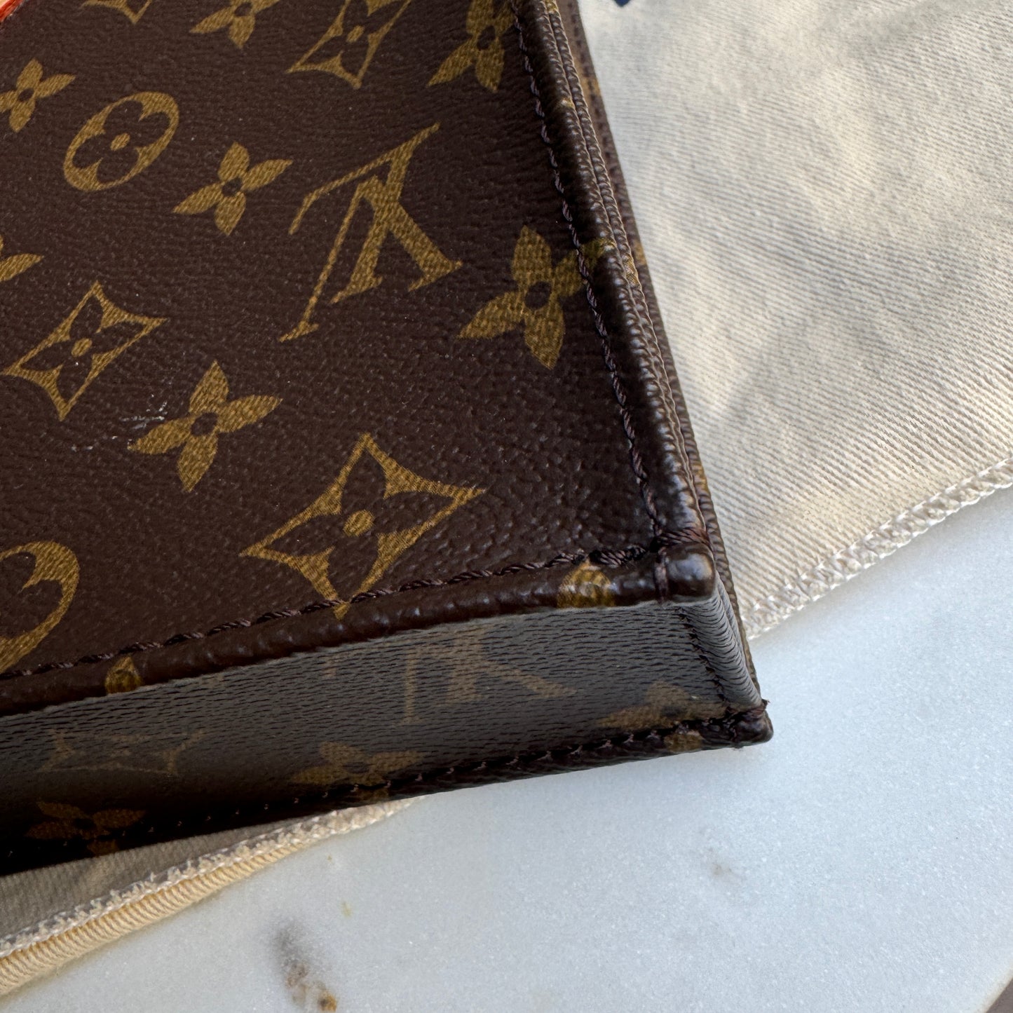 Louis Vuitton Monogram Petit Sac Plat Crossbody