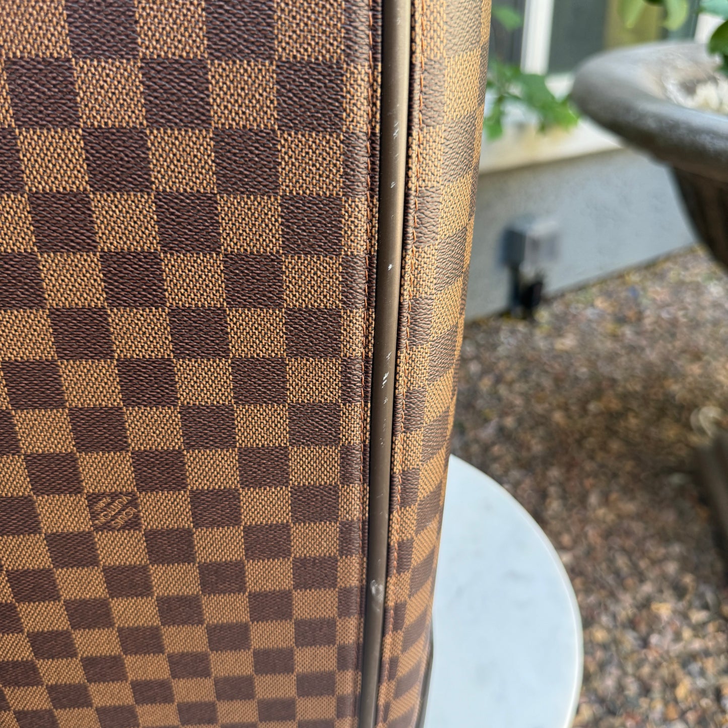 Louis Vuitton Damier Ebene Pegase Light Legere 55 Suitcase