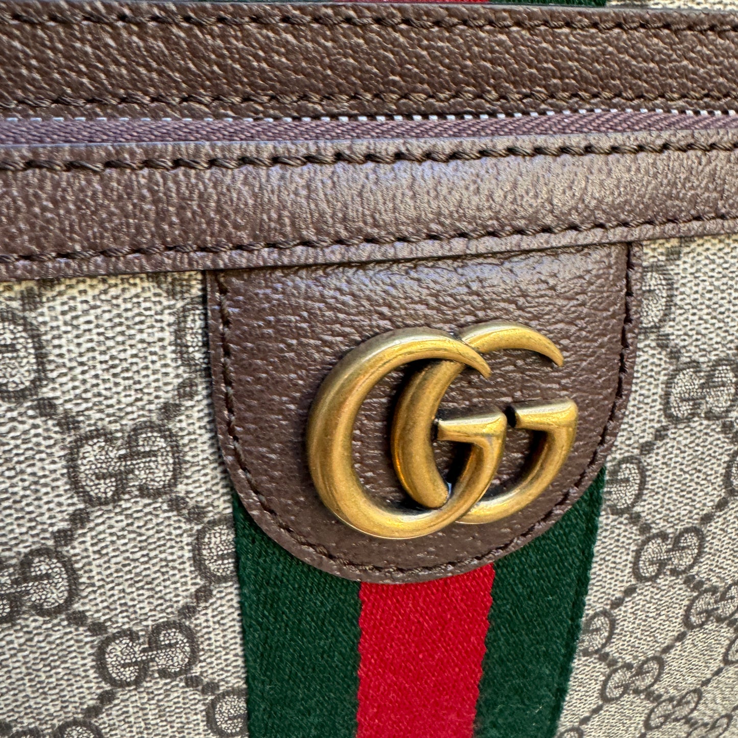 Gucci Savoy Small Monogram Trolley