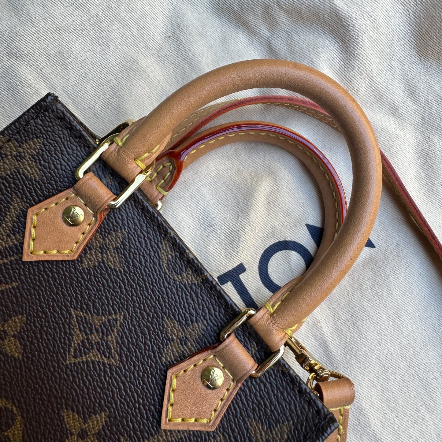 Louis Vuitton Monogram Petit Sac Plat Crossbody