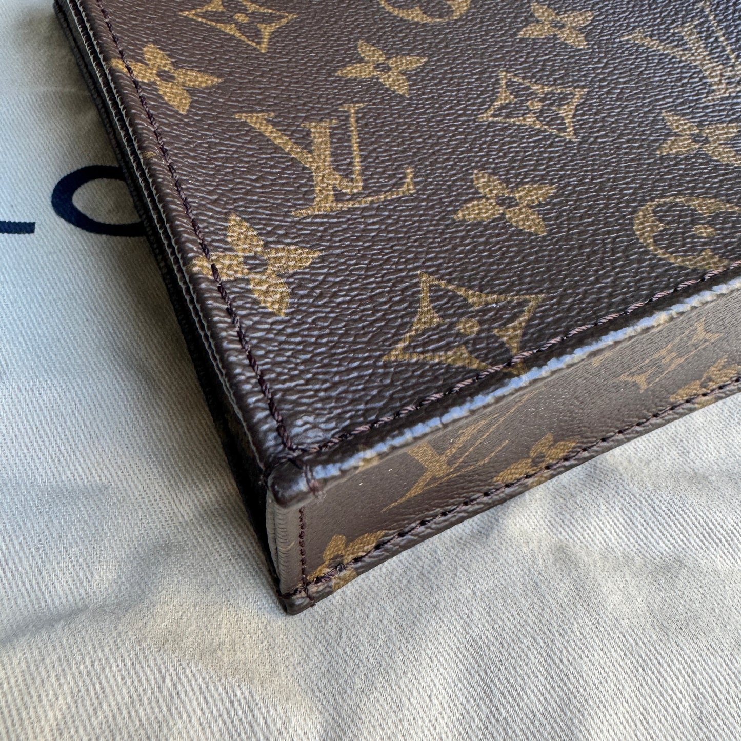 Louis Vuitton Monogram Petit Sac Plat Crossbody