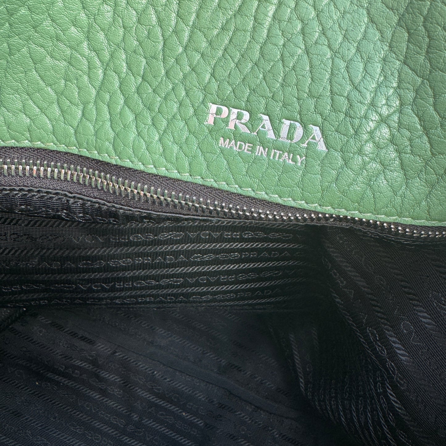 Prada Runway A4 SS Full-Grain Leather Bag