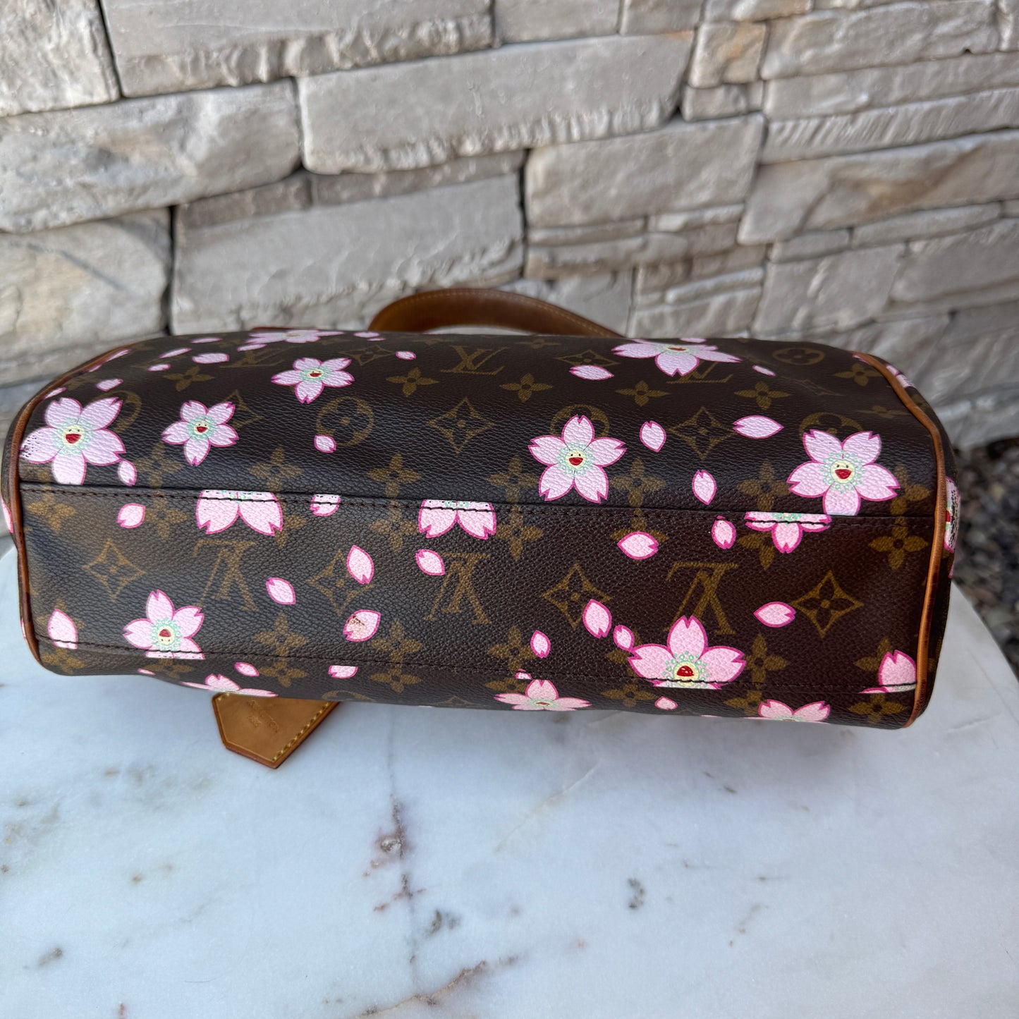 Louis Vuitton x Takashi Murakami Monogram Cherry Blossom Sac Retro