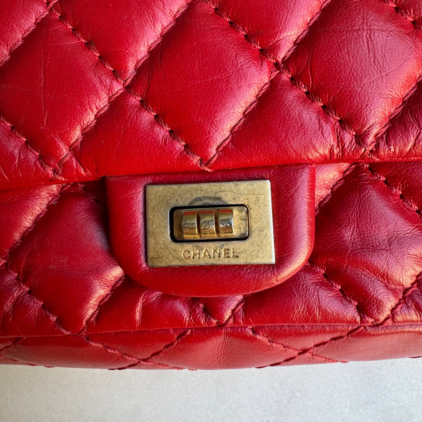 Chanel Reissue 2.55 Diamond Quilted Waist Bag