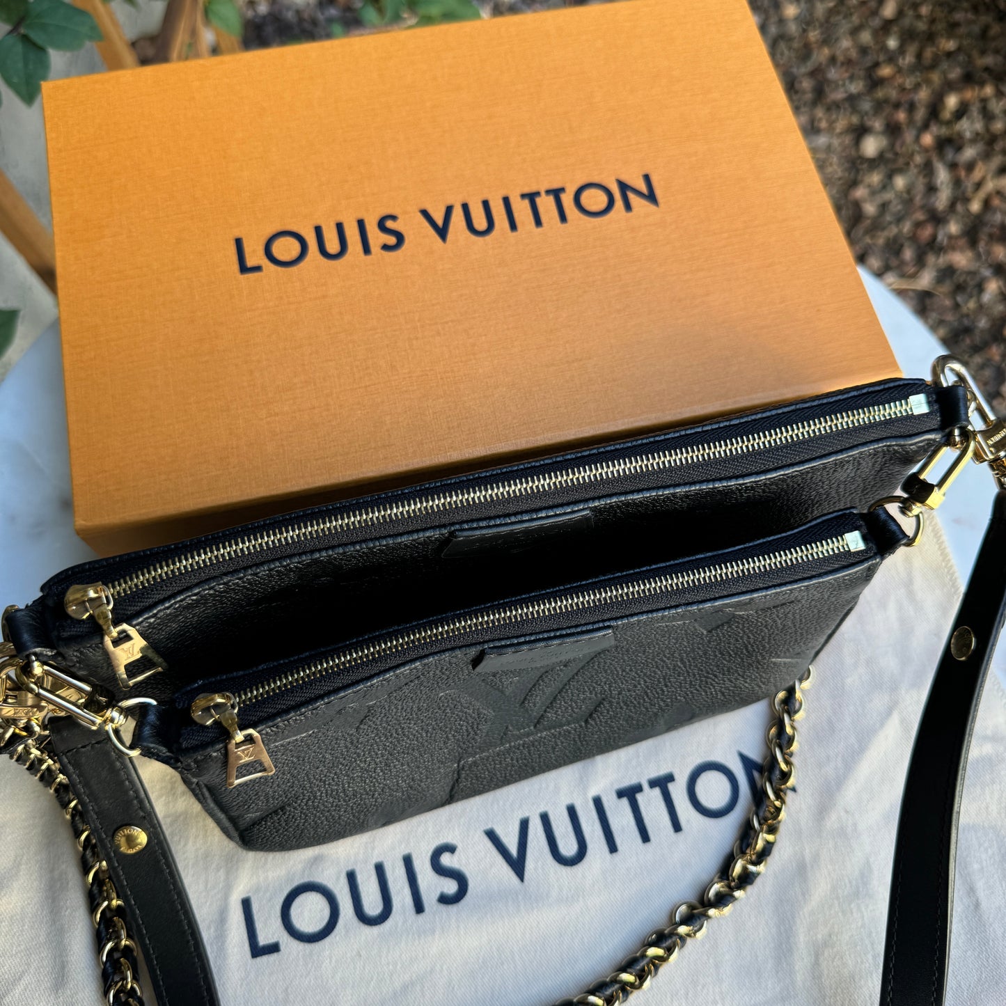 Louis Vuitton Multi Pochette Empreinte Crossbody