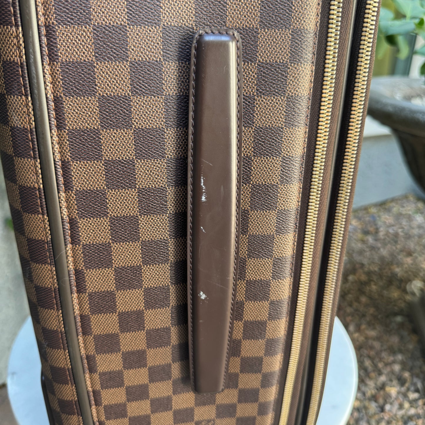 Louis Vuitton Damier Ebene Pegase Light Legere 55 Suitcase