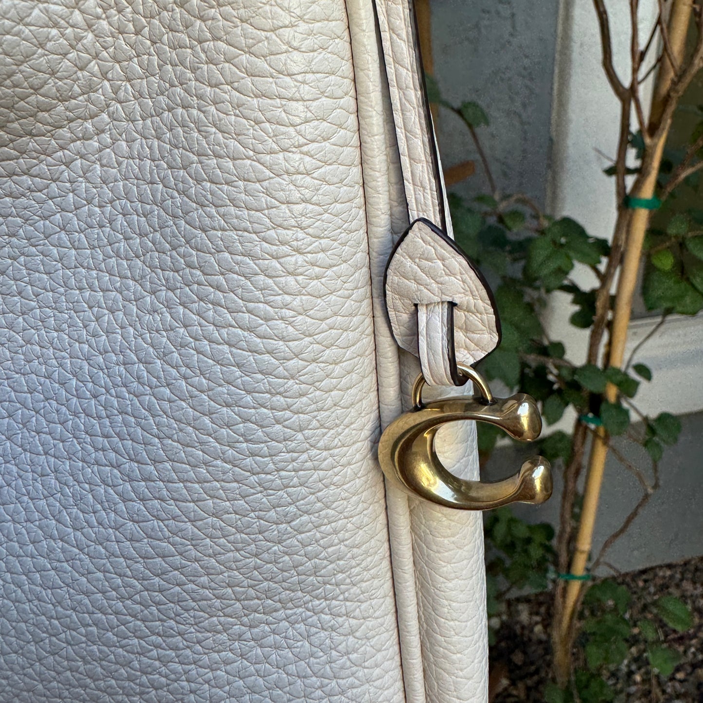 Coach Cary Leather Shoulder Bag