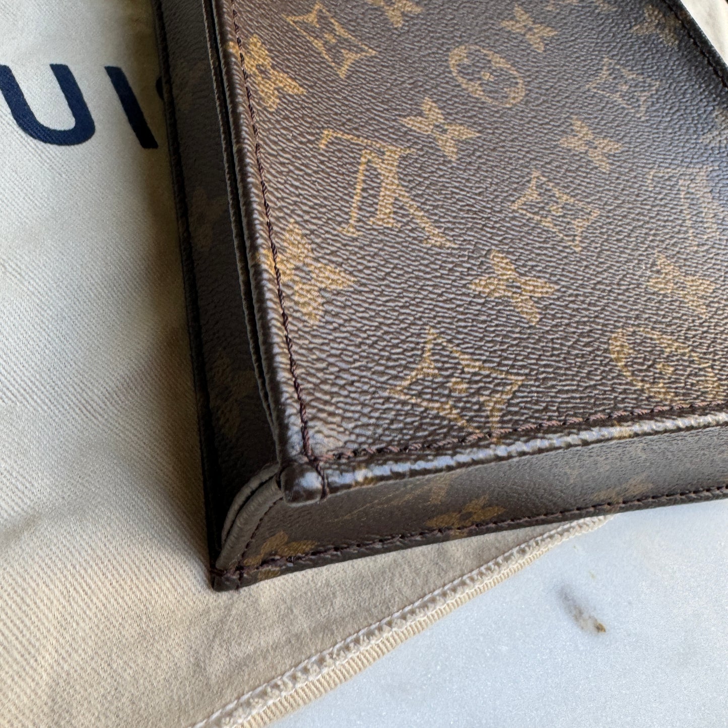 Louis Vuitton Monogram Petit Sac Plat Crossbody