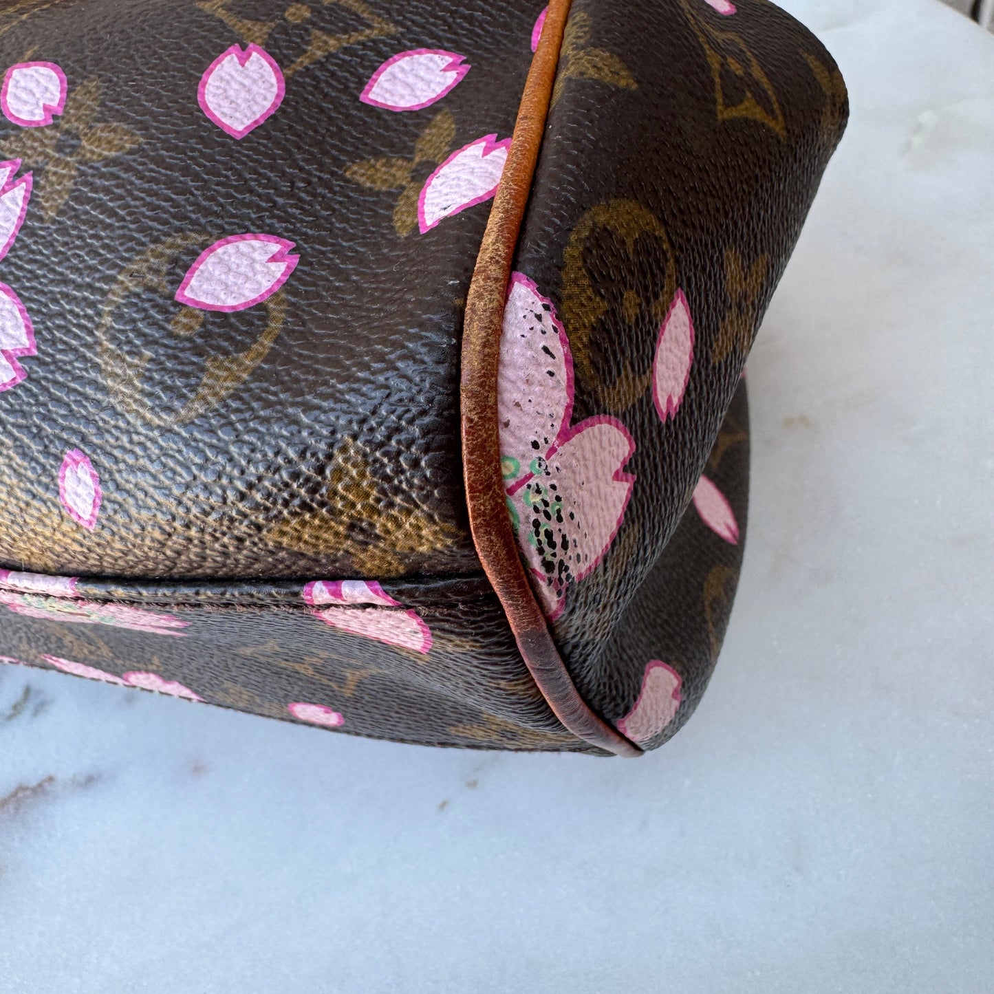 Louis Vuitton x Takashi Murakami Monogram Cherry Blossom Sac Retro