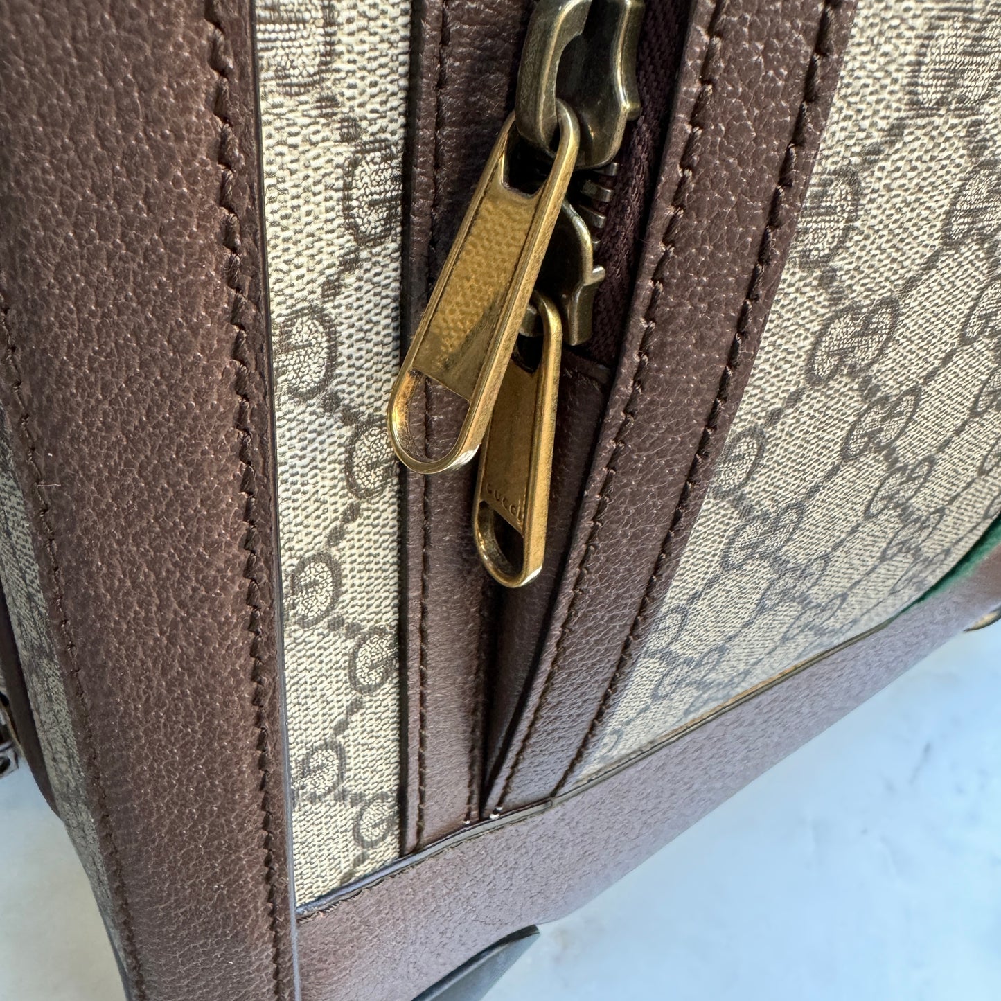 Gucci Savoy Small Monogram Trolley