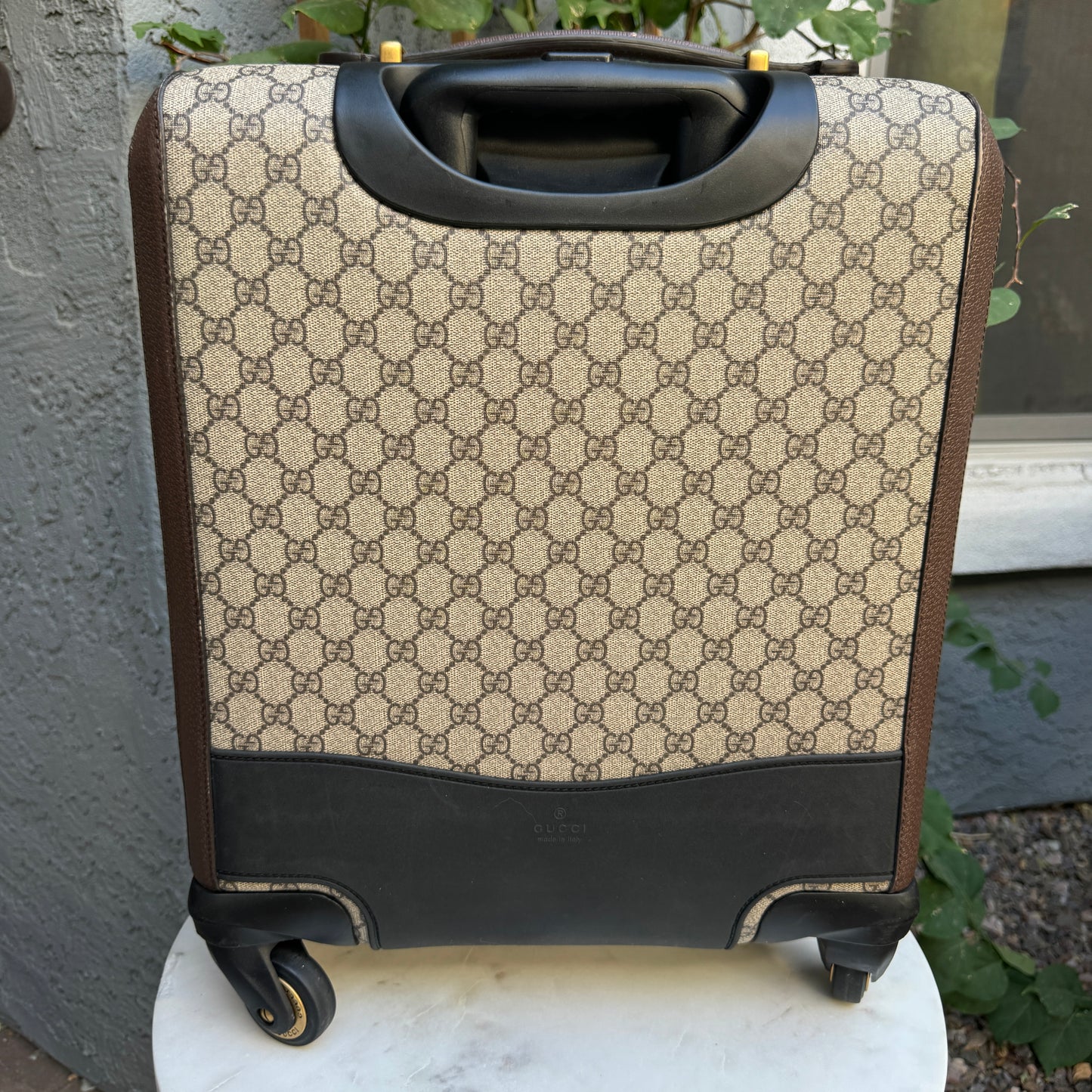 Gucci Savoy Small Monogram Trolley