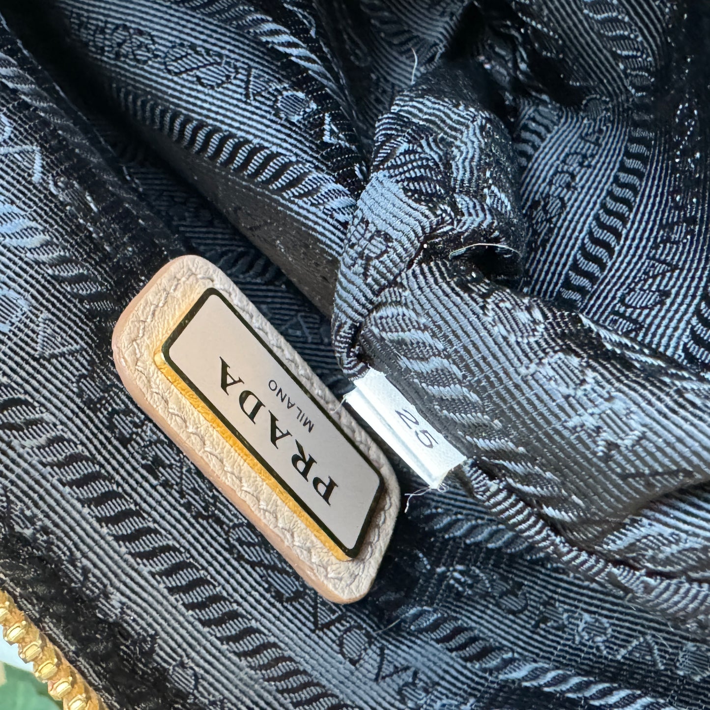 Prada Vitello Phenix Double Zip Camera Bag