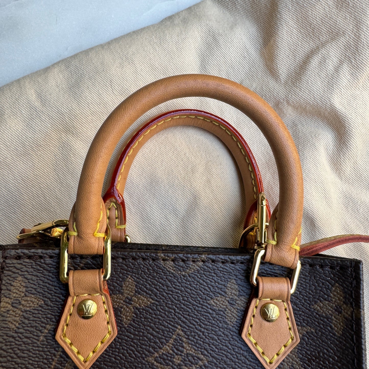 Louis Vuitton Monogram Petit Sac Plat Crossbody