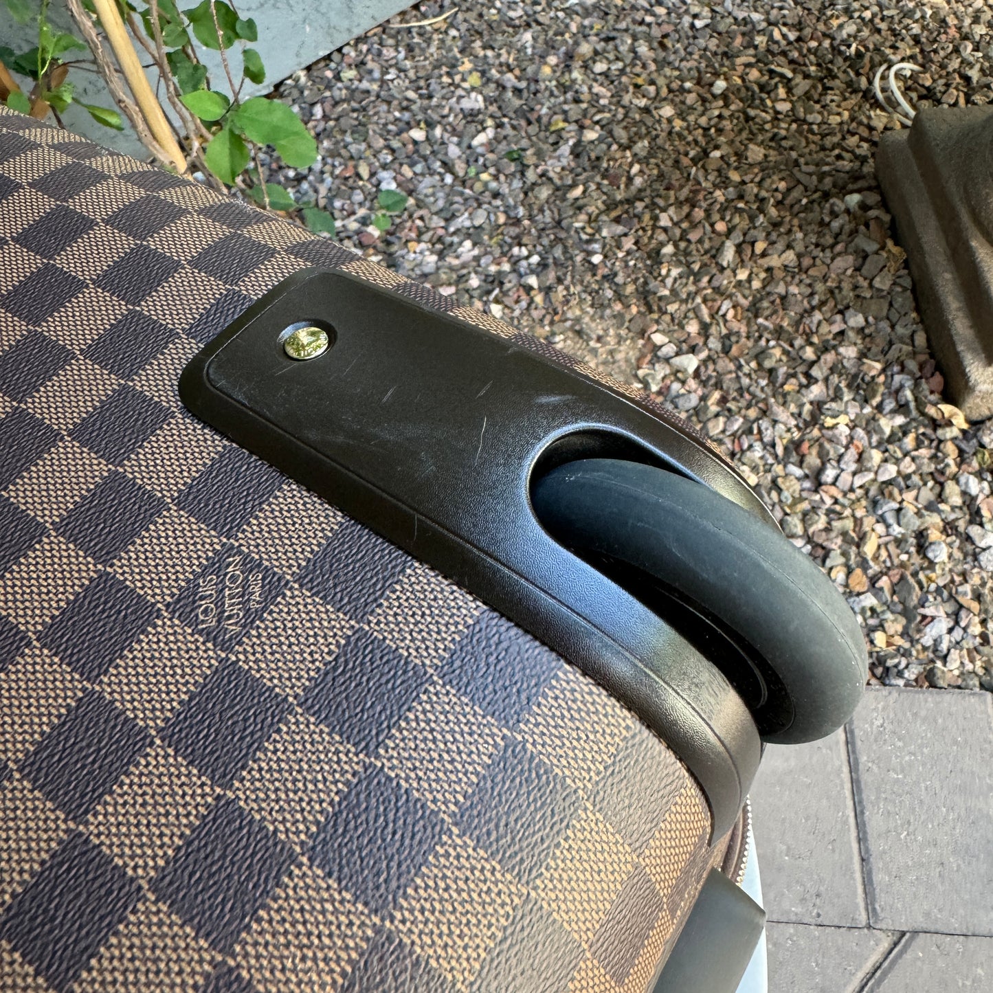 Louis Vuitton Damier Ebene Pegase Light Legere 55 Suitcase