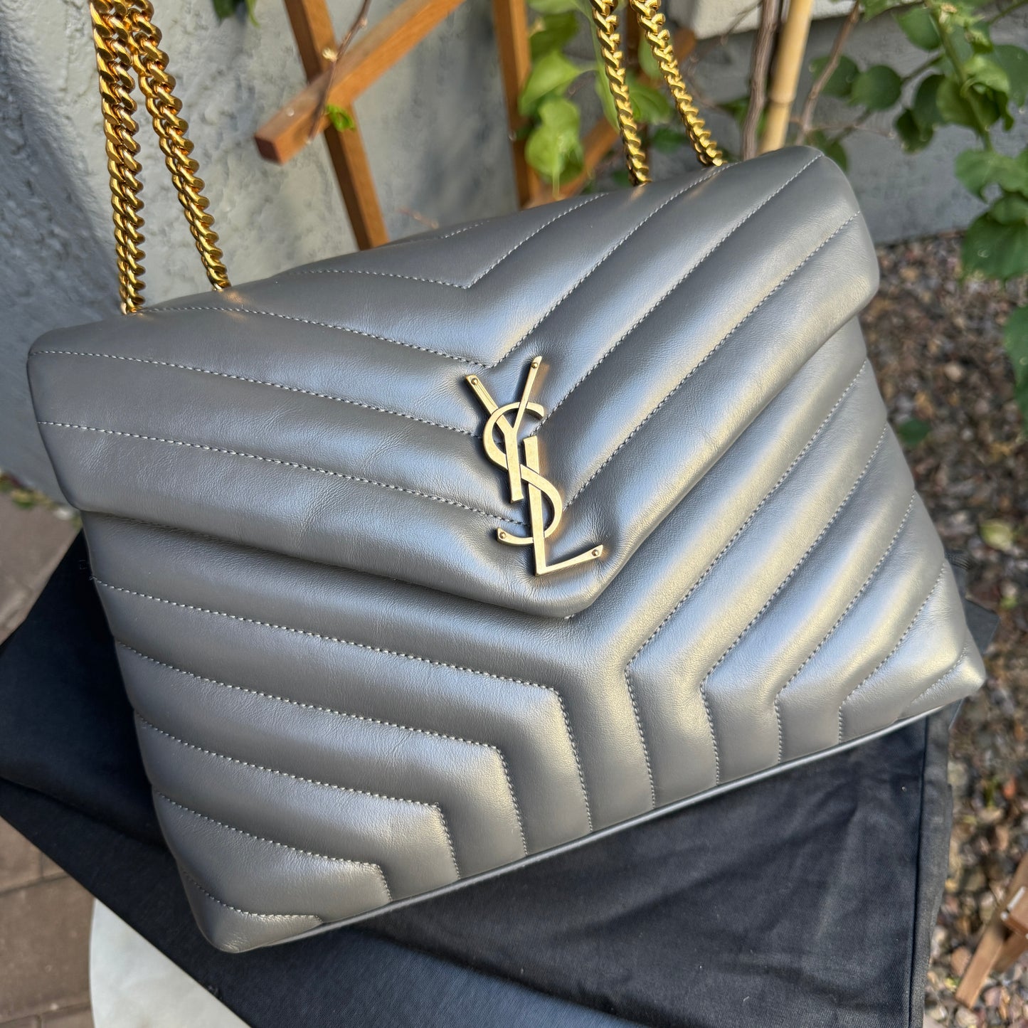 Saint Laurent Medium Loulou Matelassé Shoulder Bag