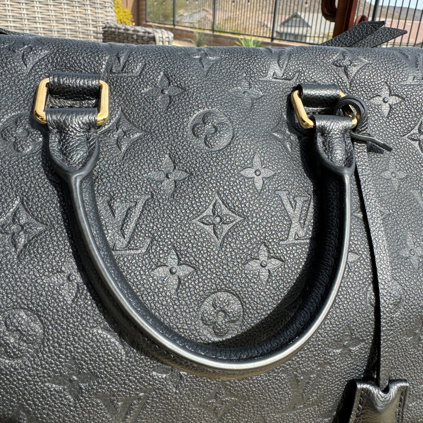 Louis Vuitton Monogram Empreinte Speedy Bandouliere 30