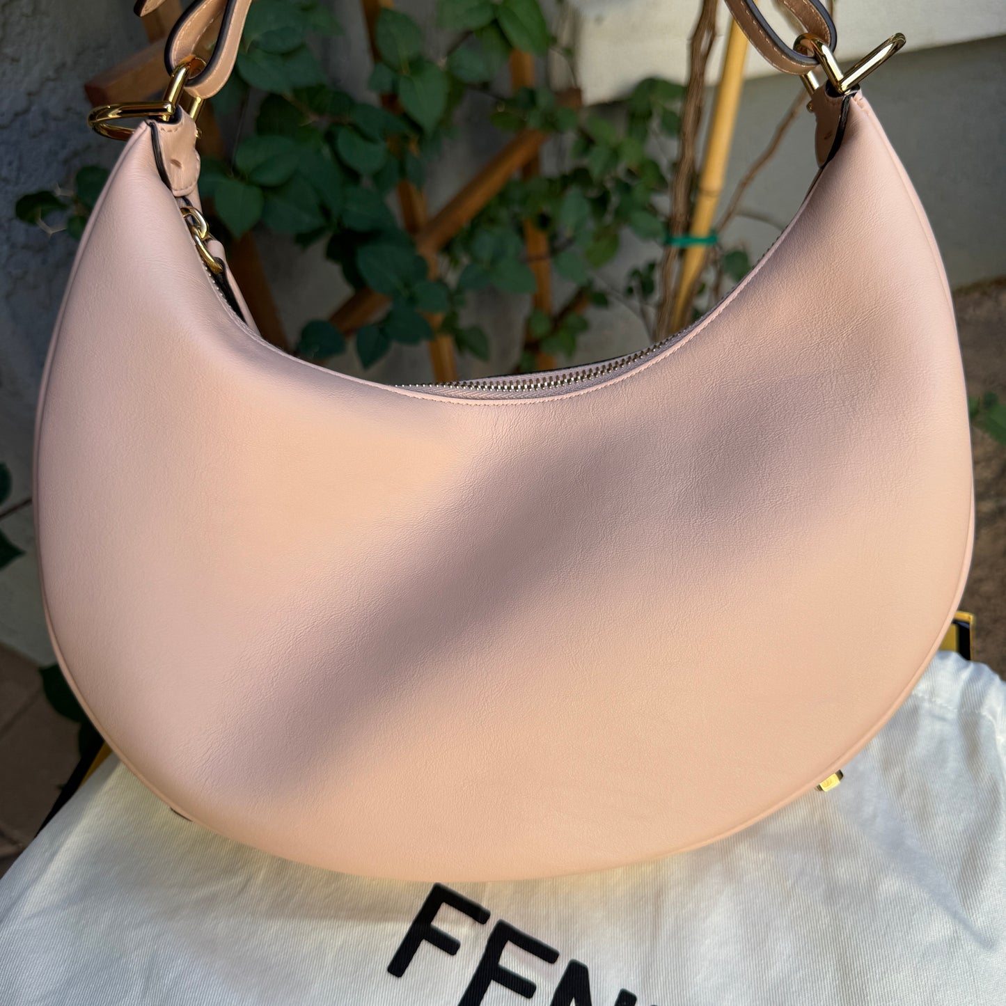 Fendi Small Calfskin Fendigraphy Hobo