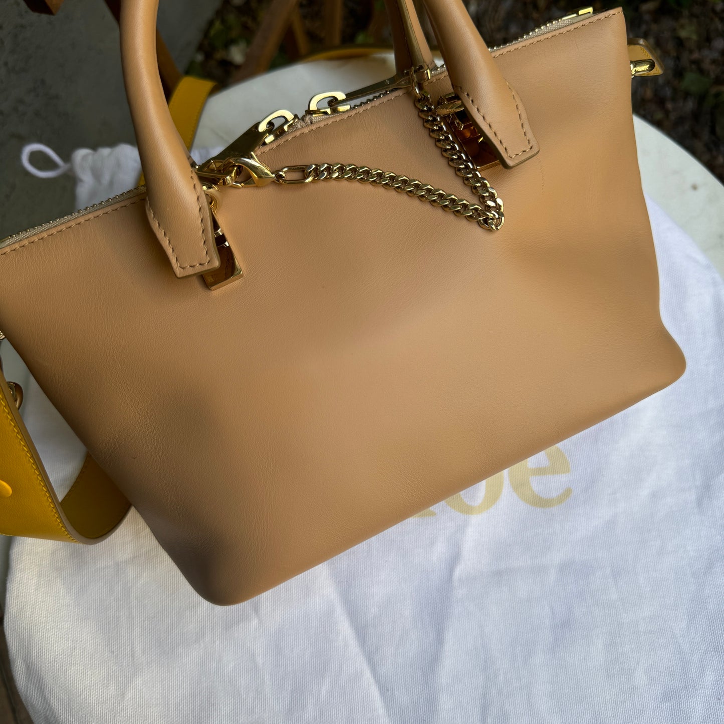 Chloe Mini Baylee Leather Tote