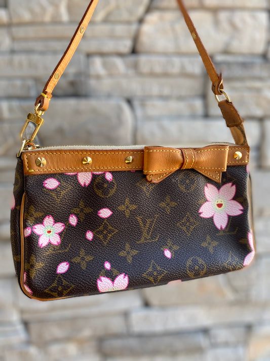 Louis Vuitton Murakami Vintage Cherry Blossom Pochette