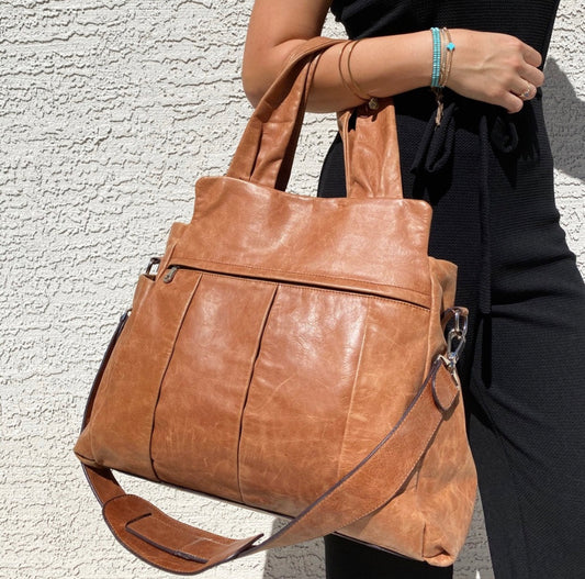 Chloé Vintage Leather Tote Bag