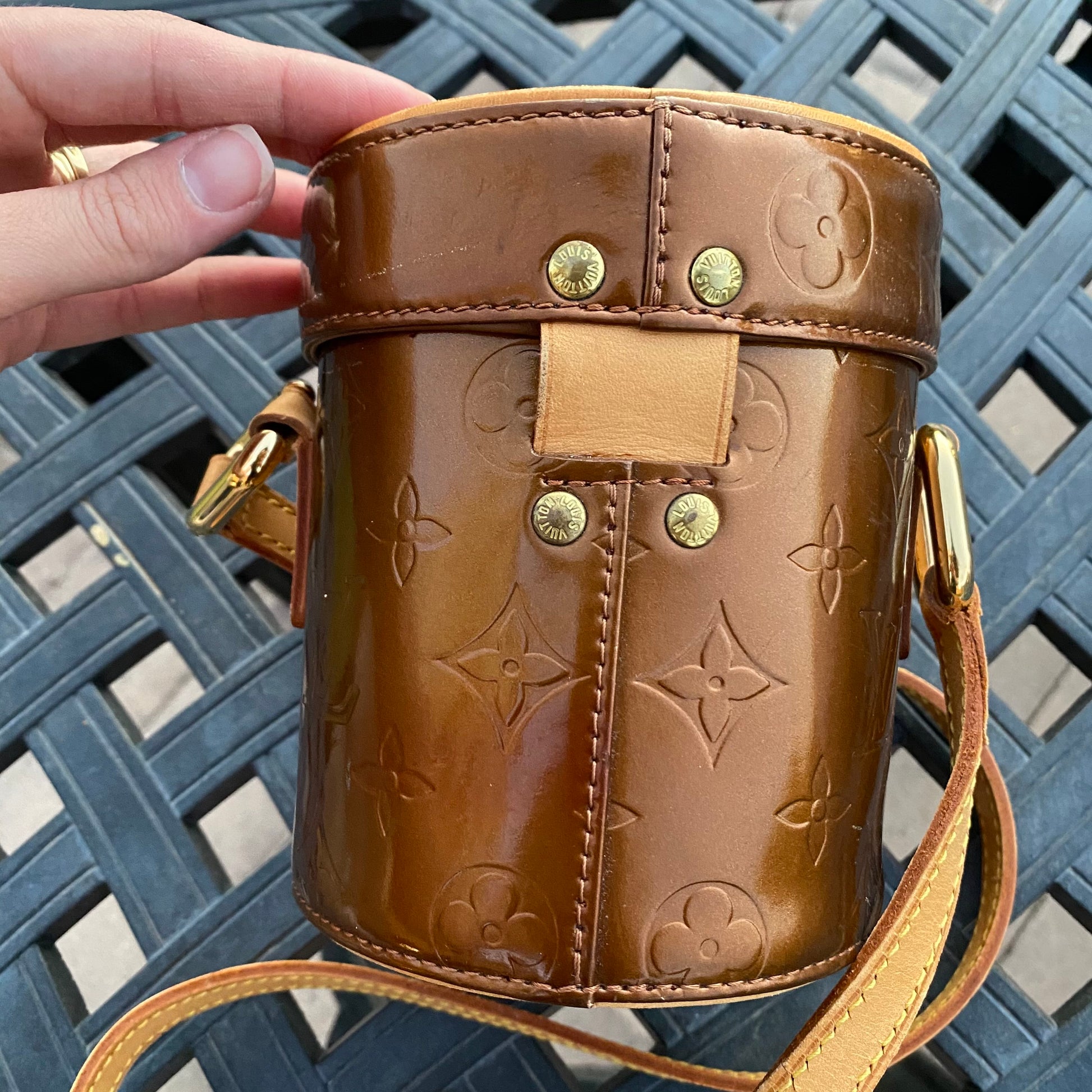 Louis Vuitton Astor Leather Handbag