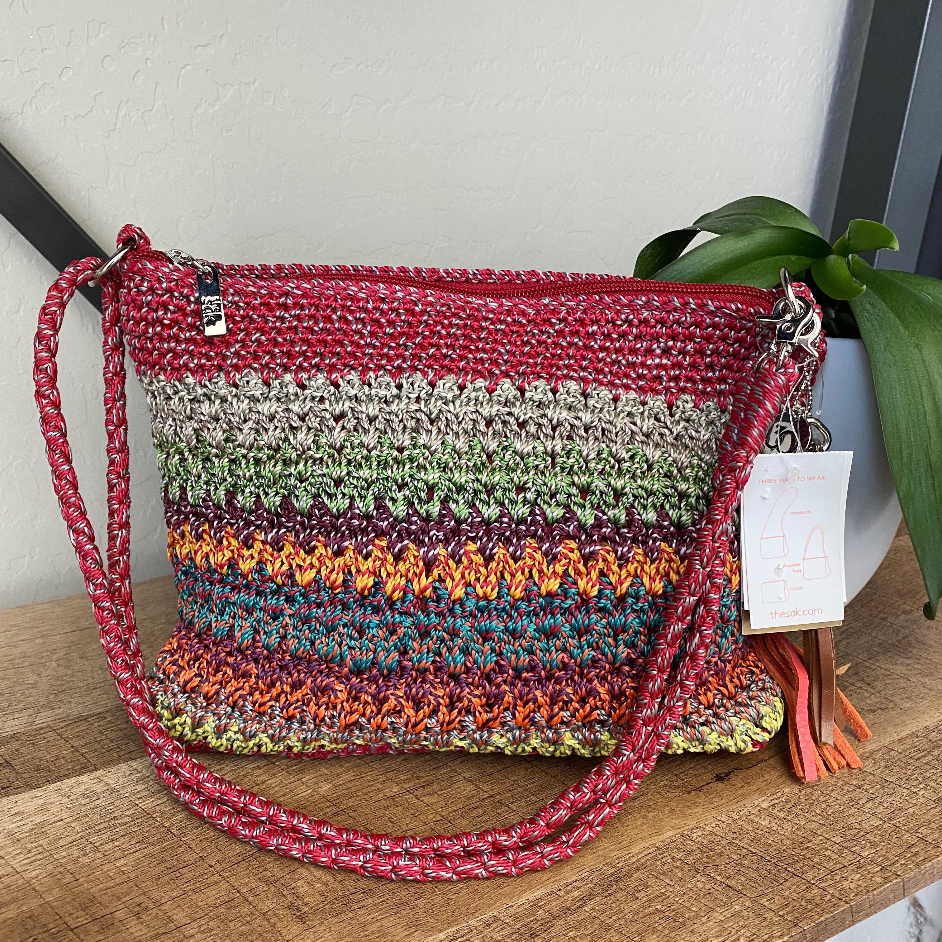 The sak casual on sale classic crochet mini bag