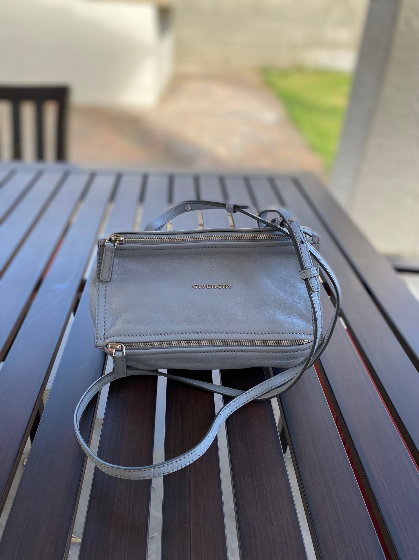 Givenchy Leather Mini Pandora Crossbody