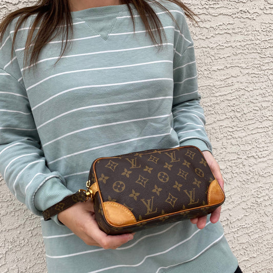 Louis Vuitton Marly Dragonne Monogram Clutch