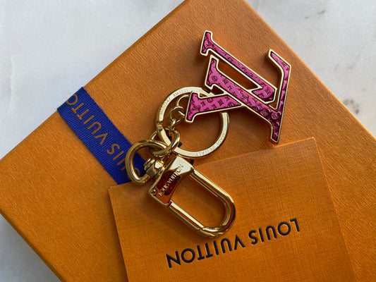 Louis Vuitton Nanogram Bag Charm and Key Holder